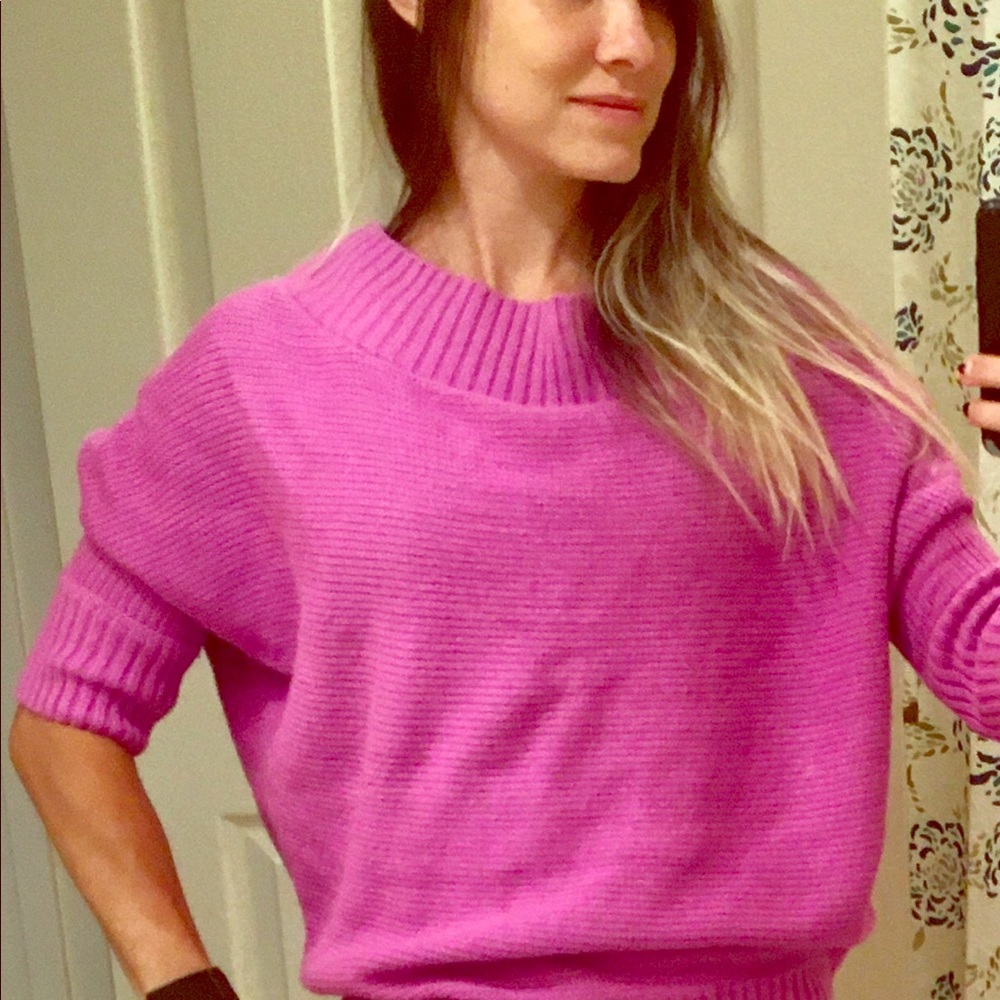 Oversized sweater top